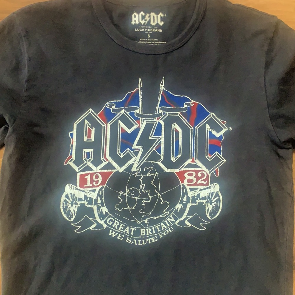 Lucky Brand ACDC UK Tour T-Shirt